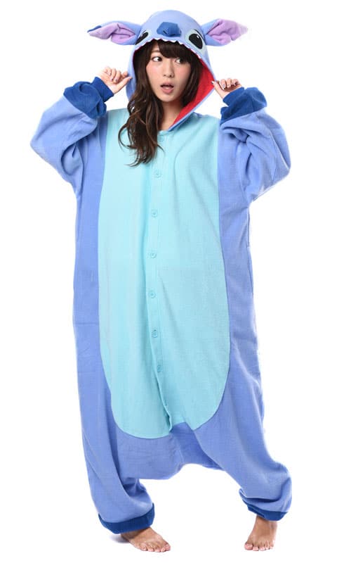 Stitch onesie voorkant