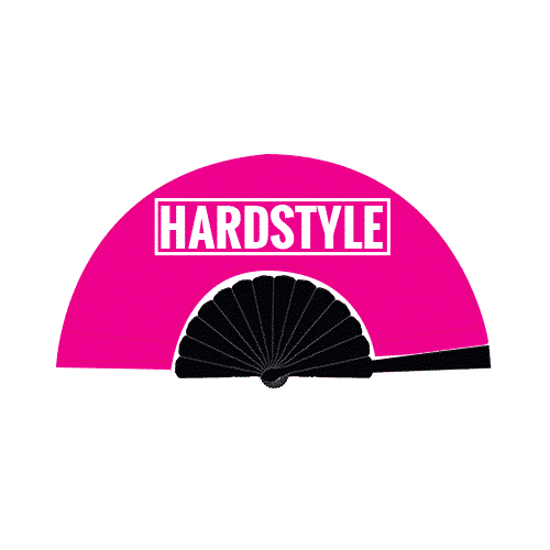 Hardstyle waaier – Roze