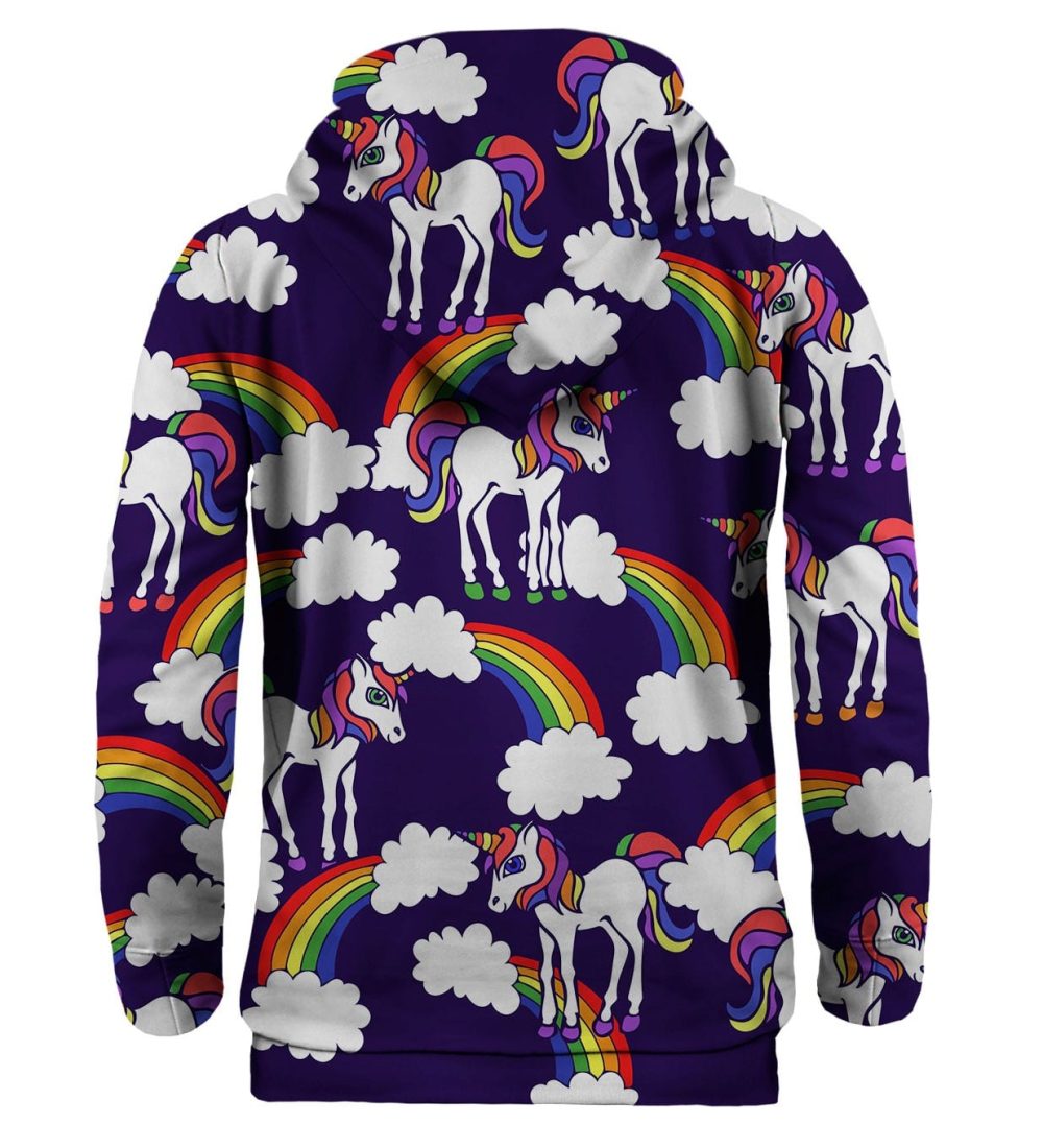 Rainbow unicorn hoodie