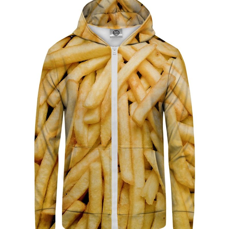 Fries zipped hoodie