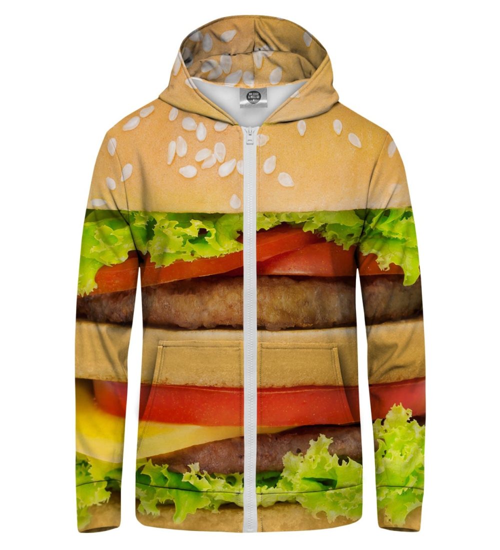 Hamburger hoodie