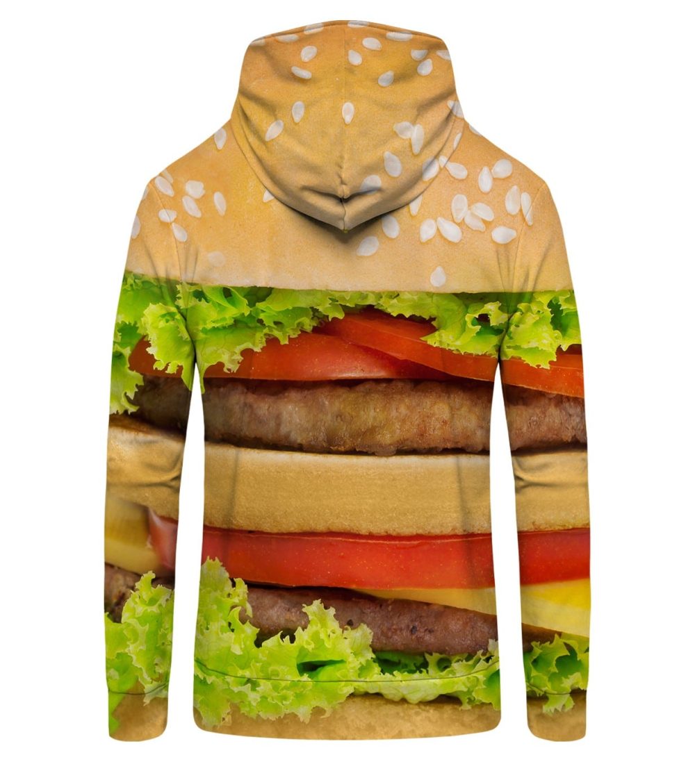 Hamburger hoodie
