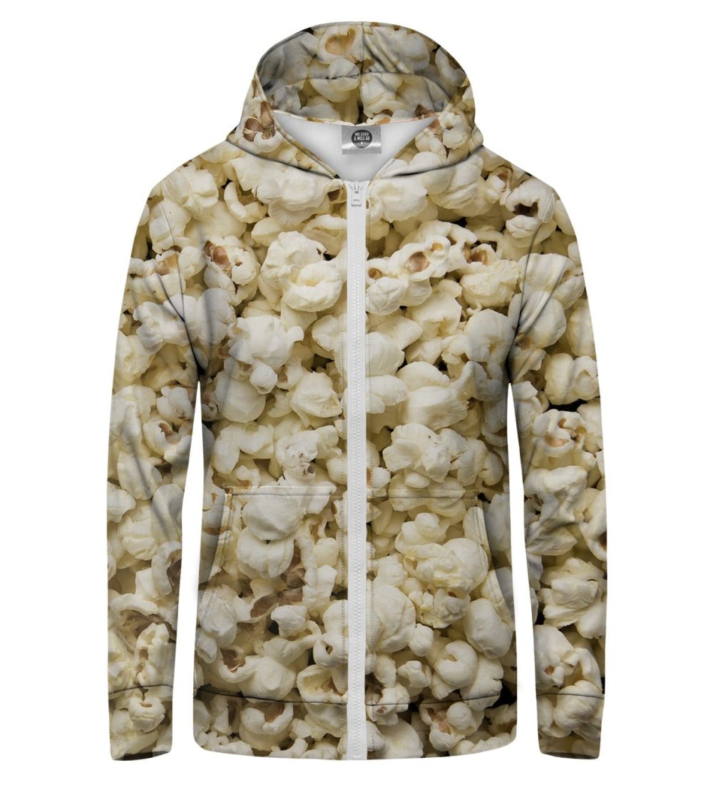 Popcorn zipped hoodie
