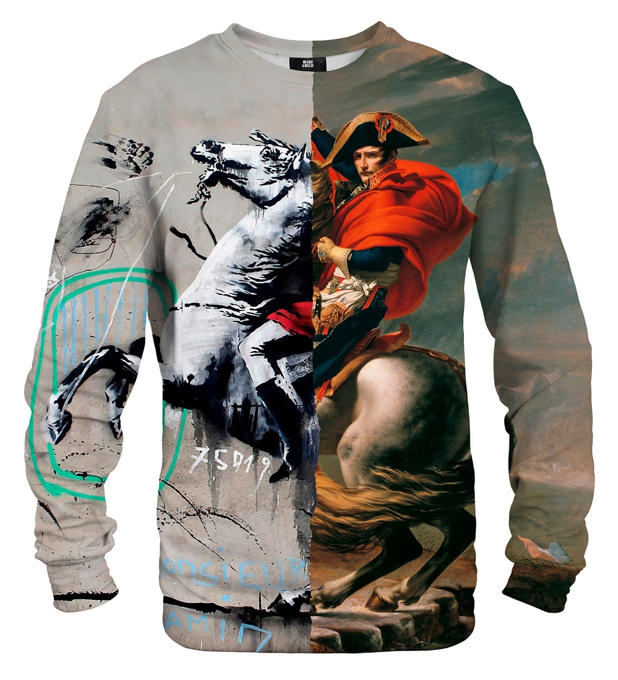 Napoleon street art sweater