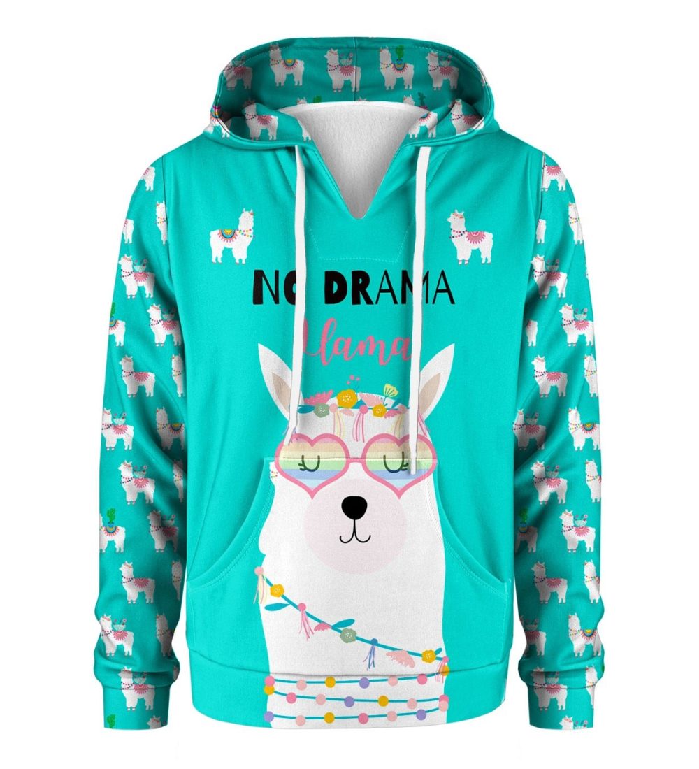 No Drama Llama Kids Hoodie