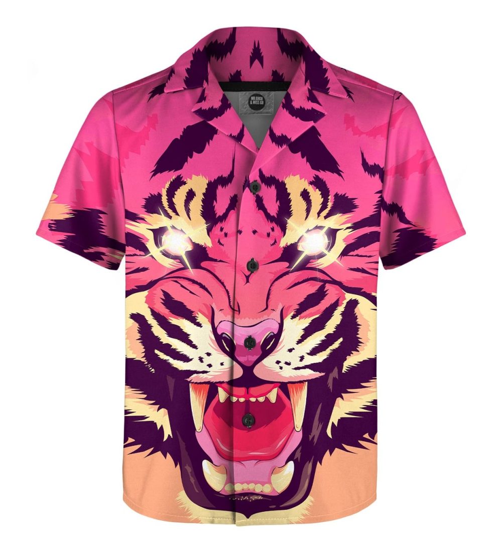 comic tiger boys shirt