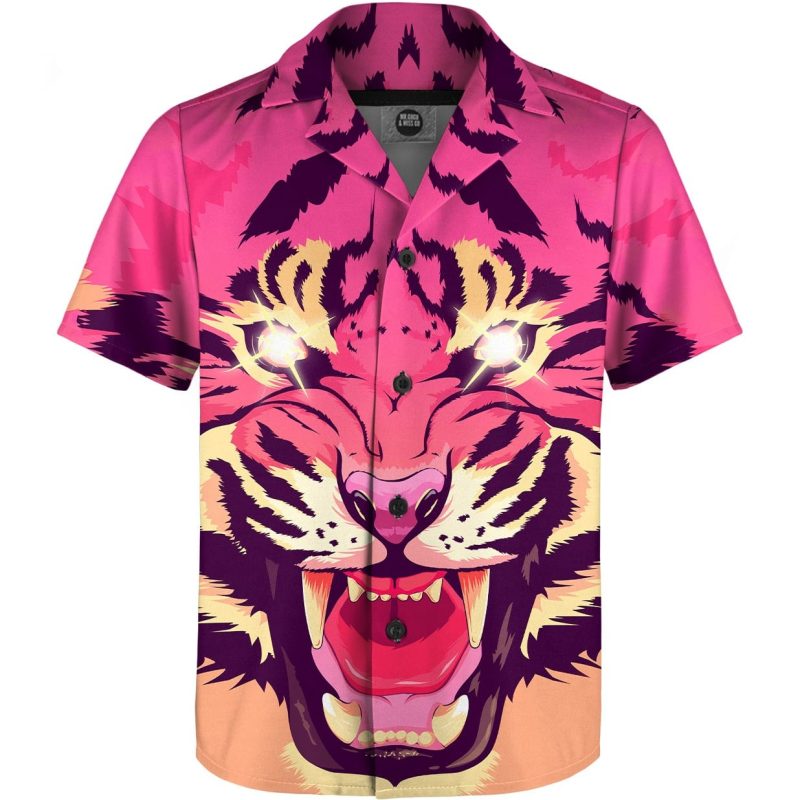 comic tiger boys shirt
