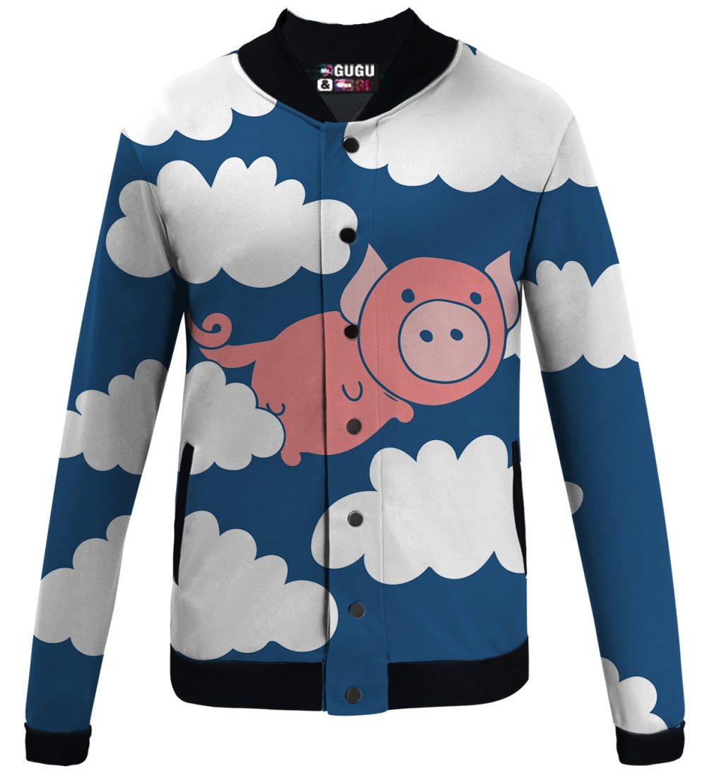 Flying Pigs baseball jacket