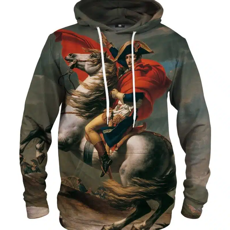 Napoleon Crossing the Alps hoodie