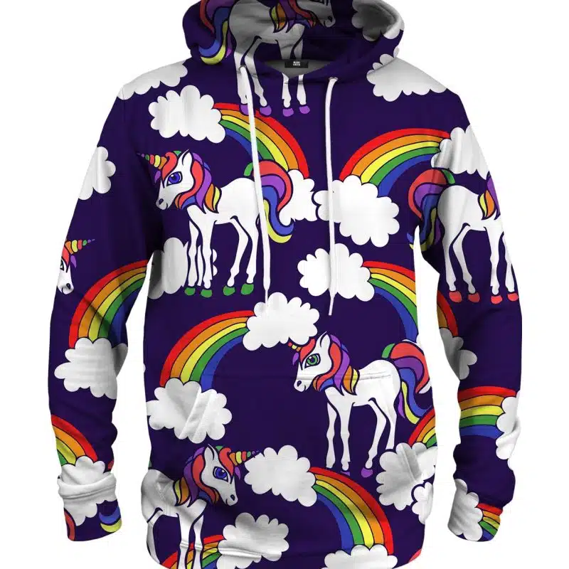 Rainbow Unicorns hoodie