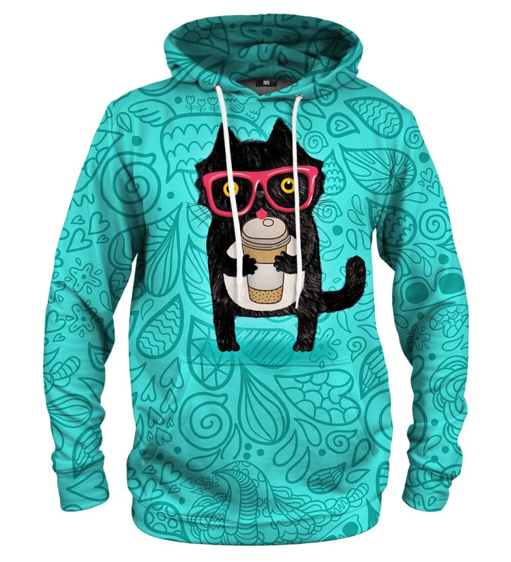 Coffee Cat hoodie