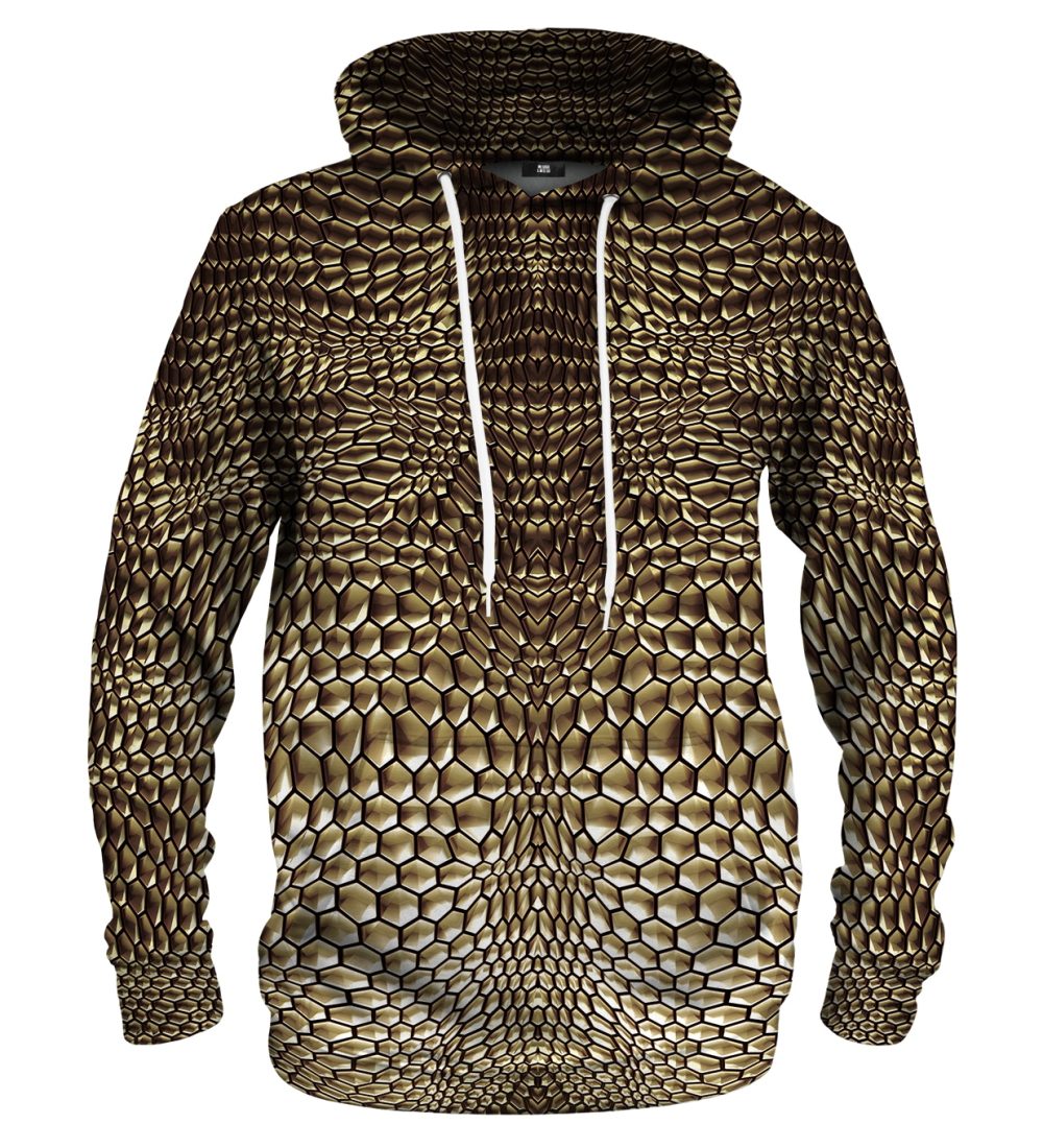 golden armor hoodie pullover