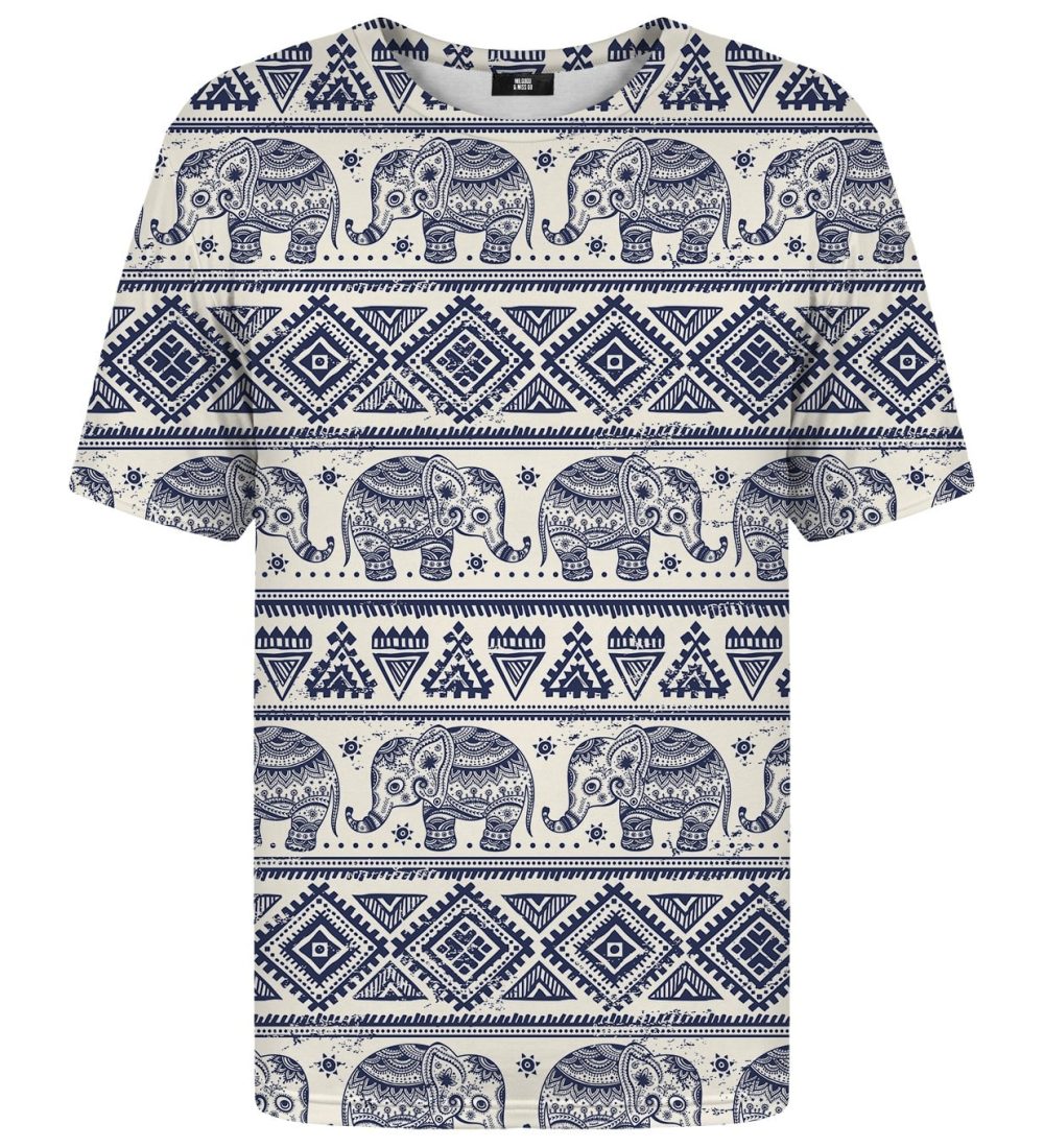 Elephants Pattern t-shirt