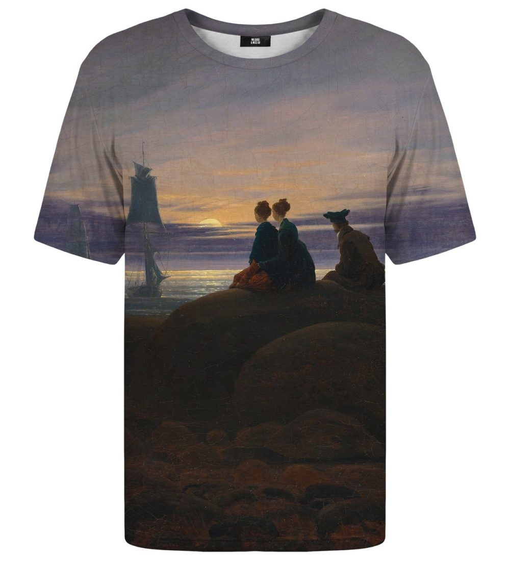 Moonrise Over The Sea t-shirt