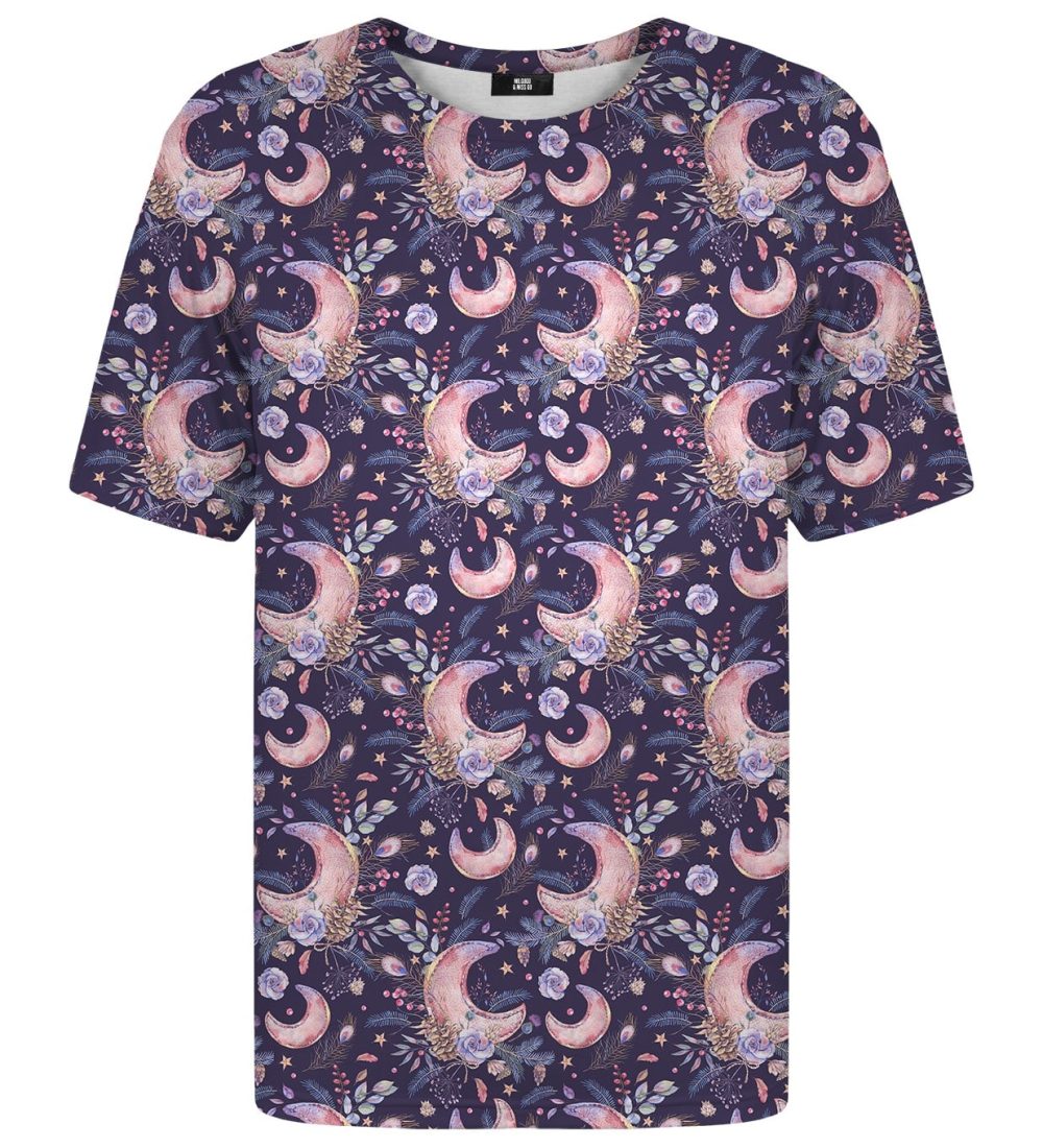 moon pattern t-shirt