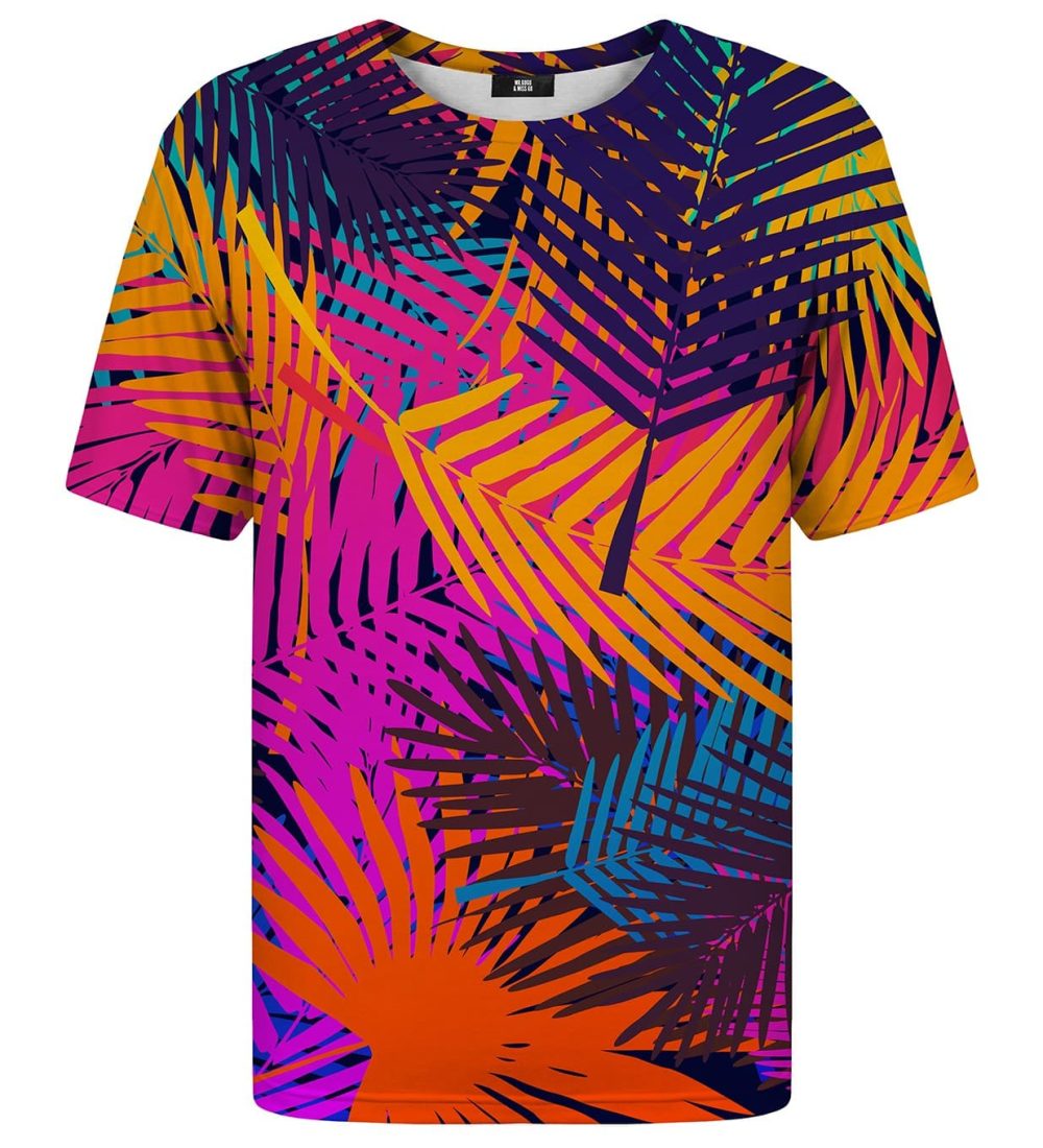 Colorful palm t-shirt