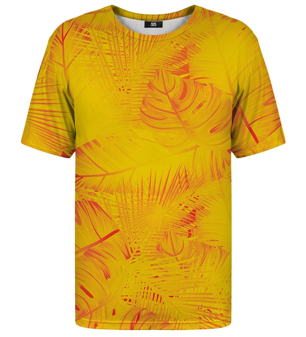 yellow jungle t-shirt