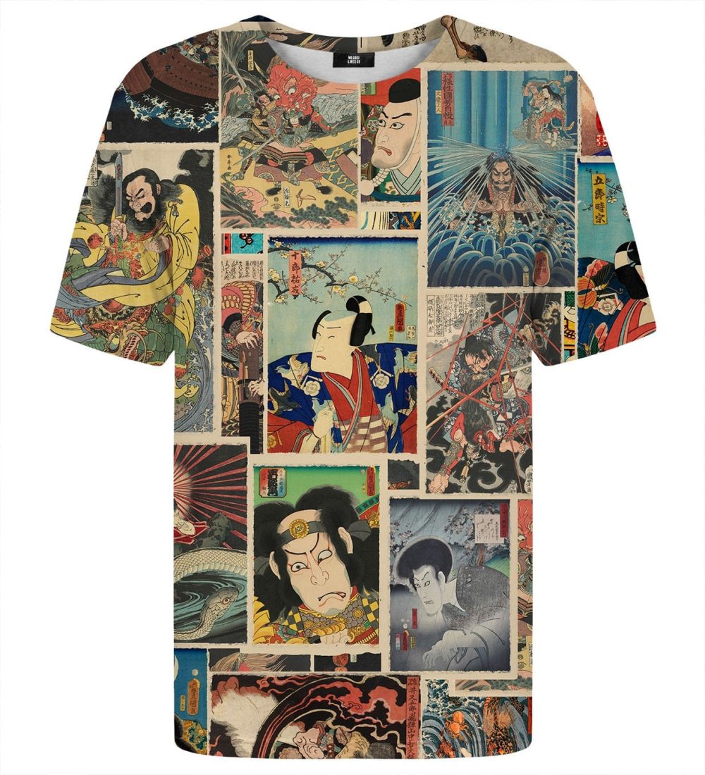 Utagawa mix t-shirt