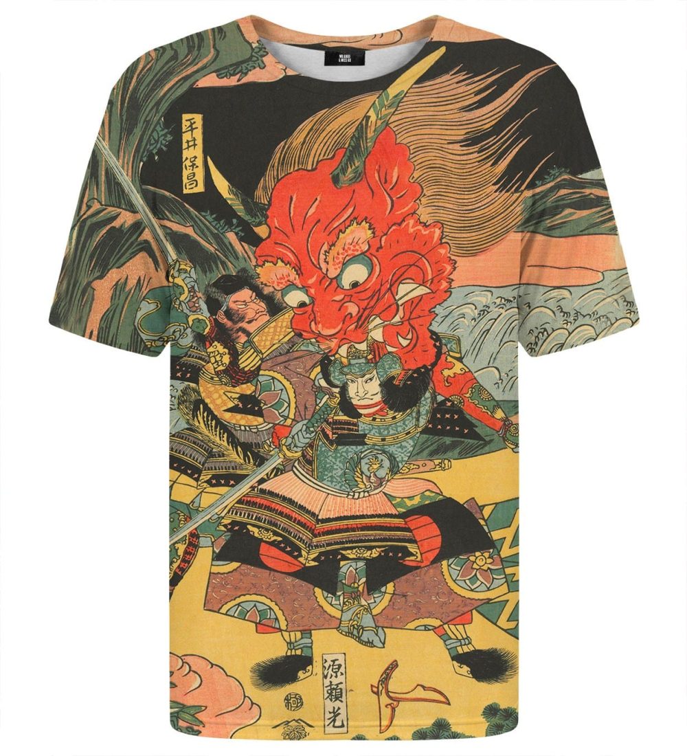 Samurai fight t-shirt