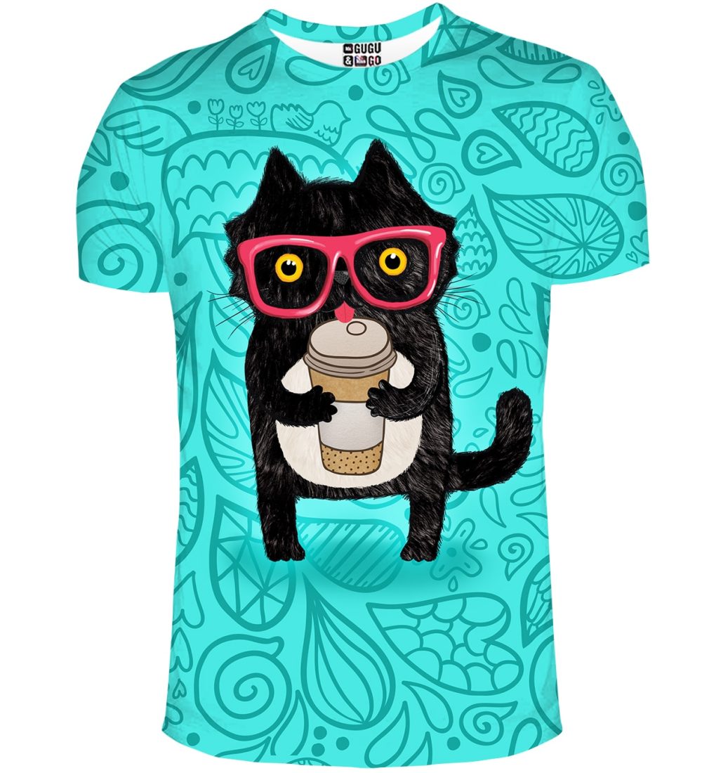Coffee Cat T Shirt