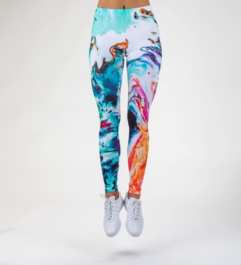 Abstract Painting Leggings
