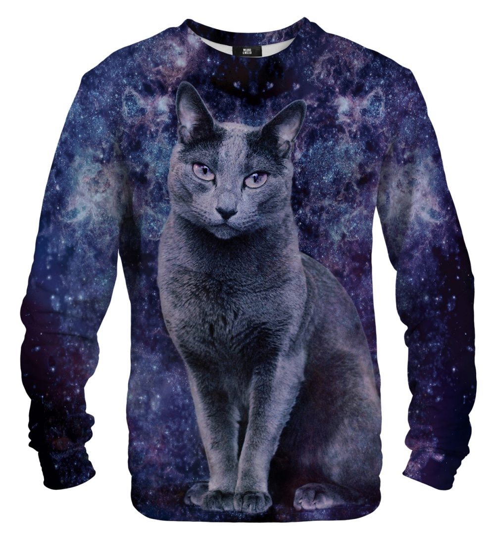 Black cat sweater