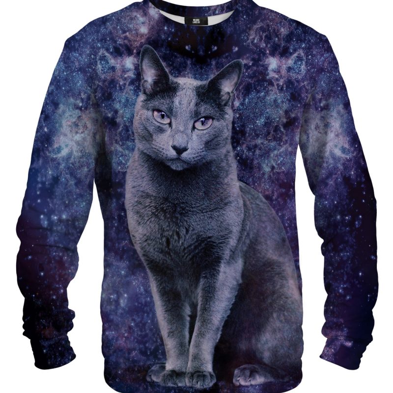 Black cat sweater