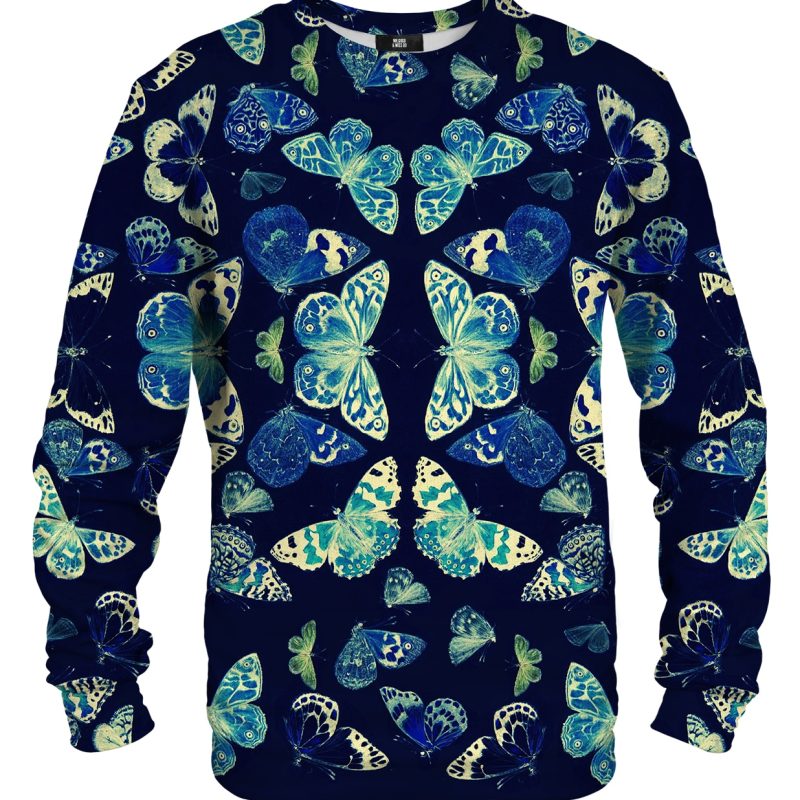 Butterflies cotton sweater