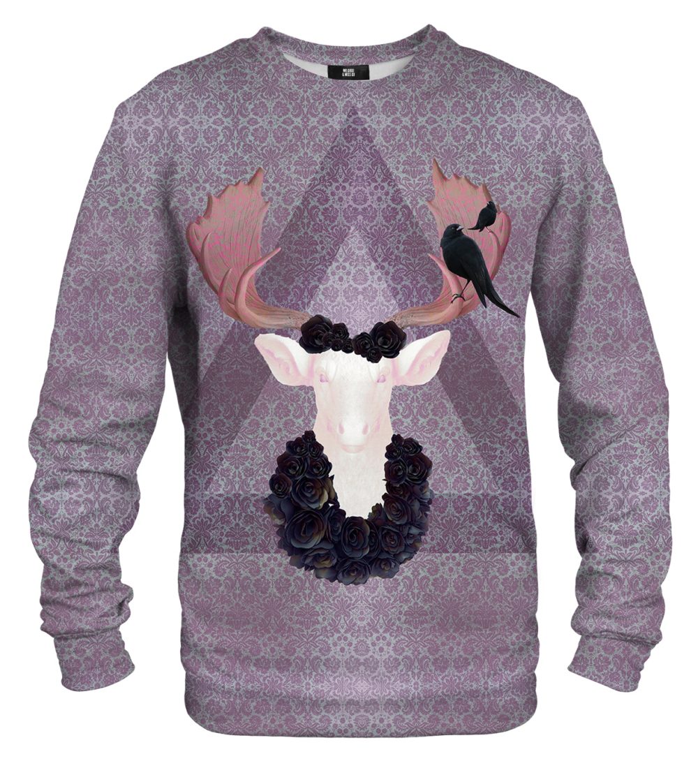 Antlers cotton sweater
