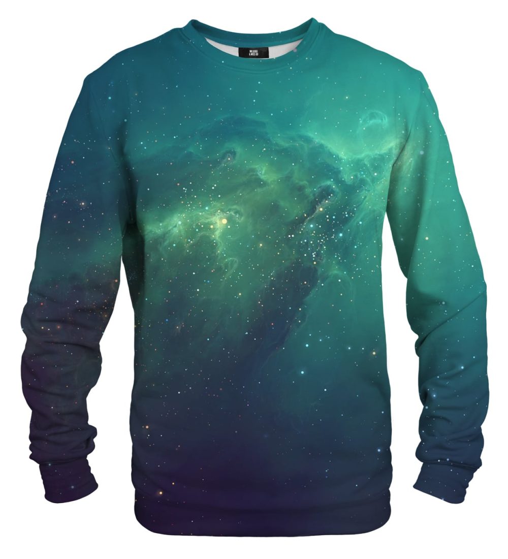 Blue Nebula cotton sweater
