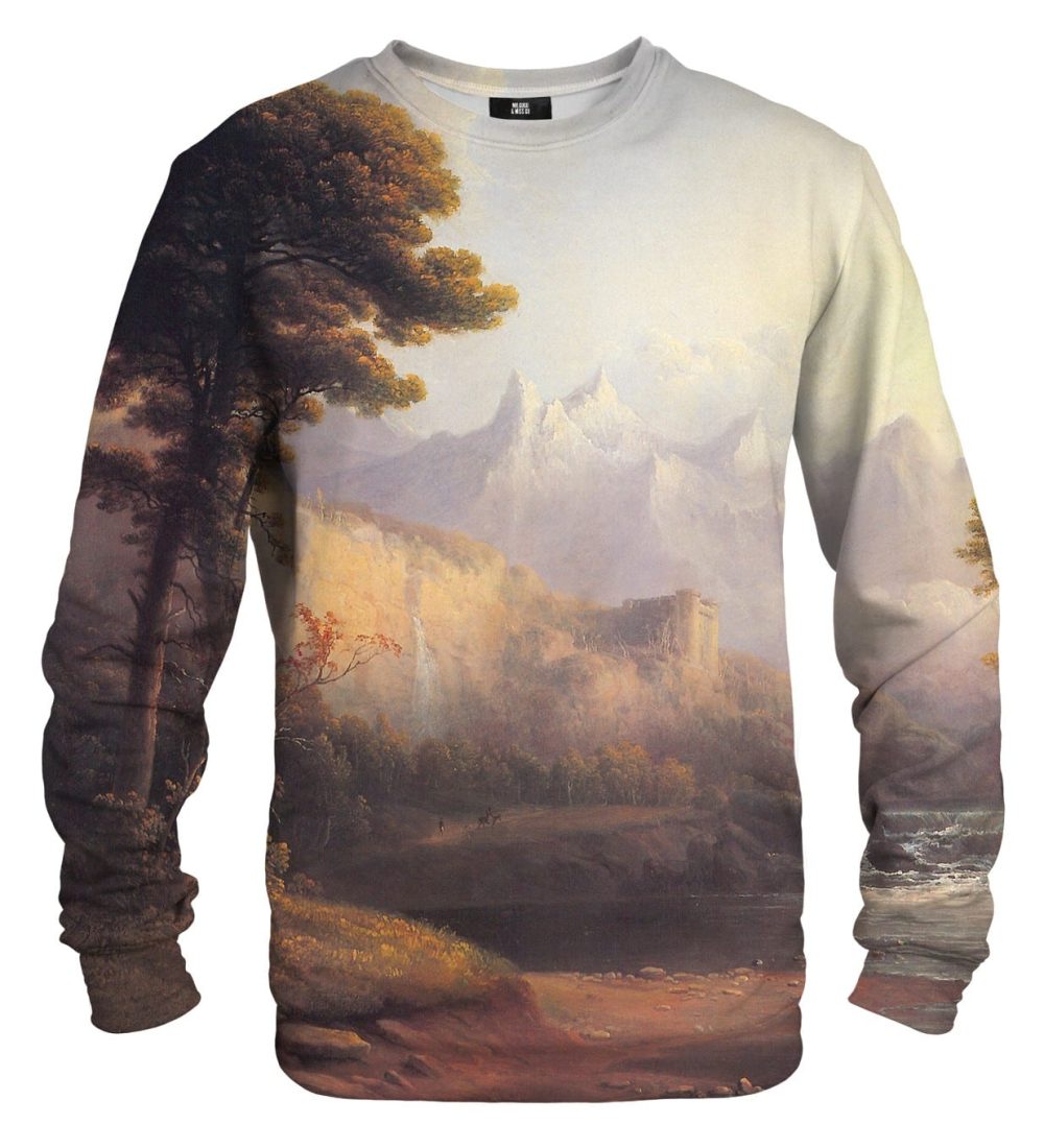 Fanciful Landscape sweater