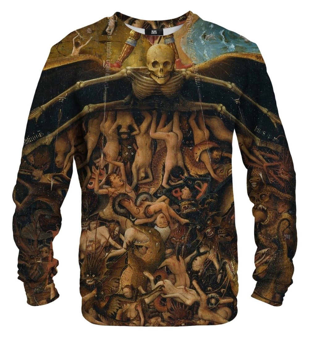 Crucifixion and Last Judgement sweater