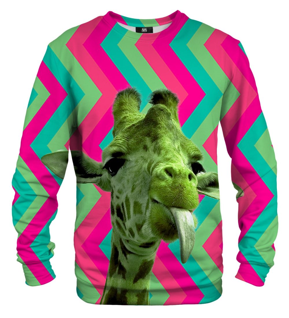 Green Giraffe sweater