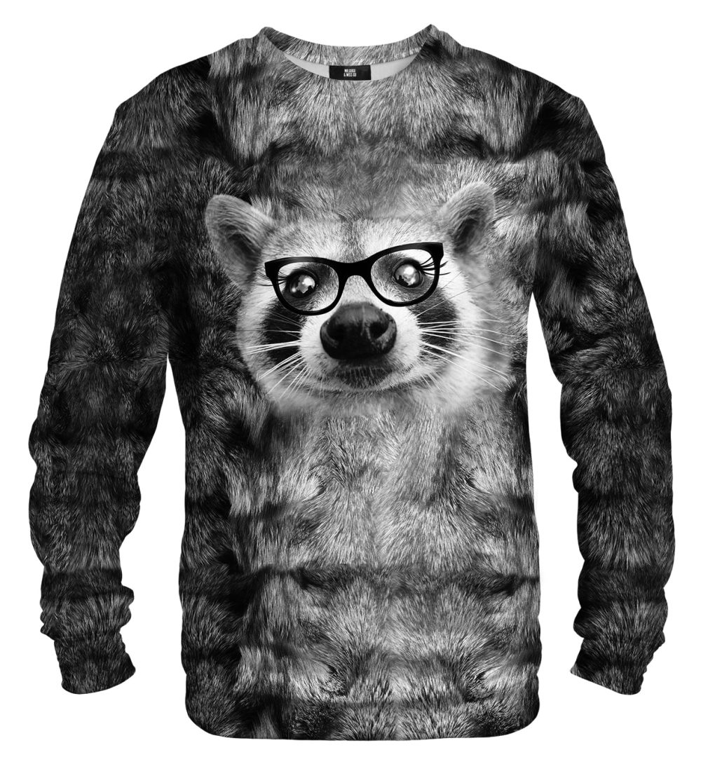Hipster Raccoon sweater