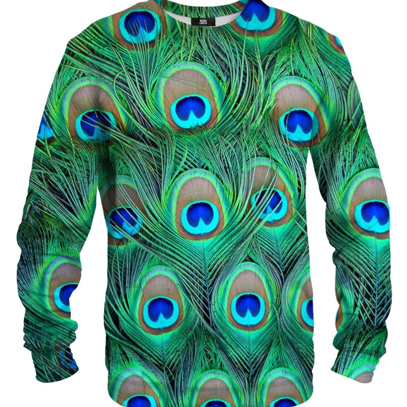 Night eye of the peacock sweater