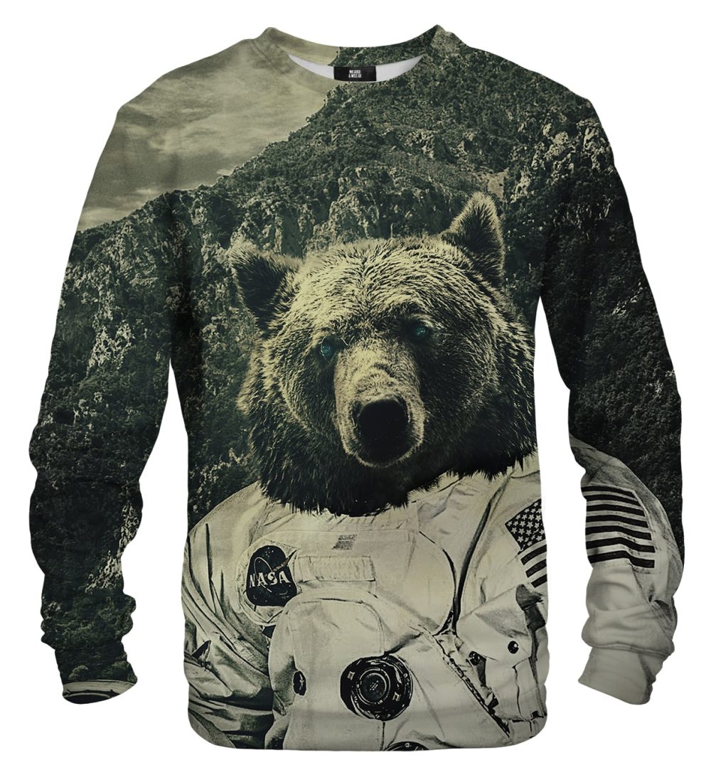 NASA Bear cotton sweater