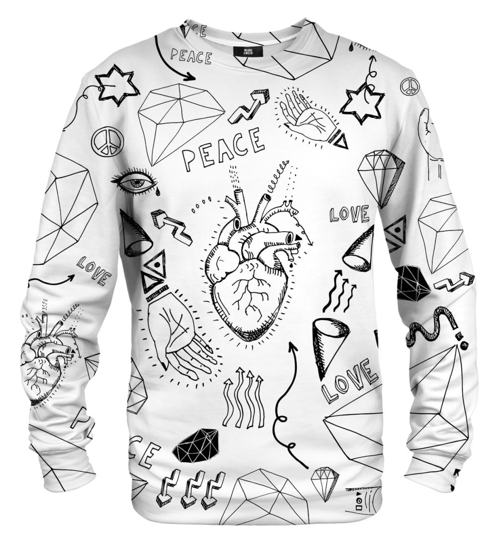 Love icons sweater