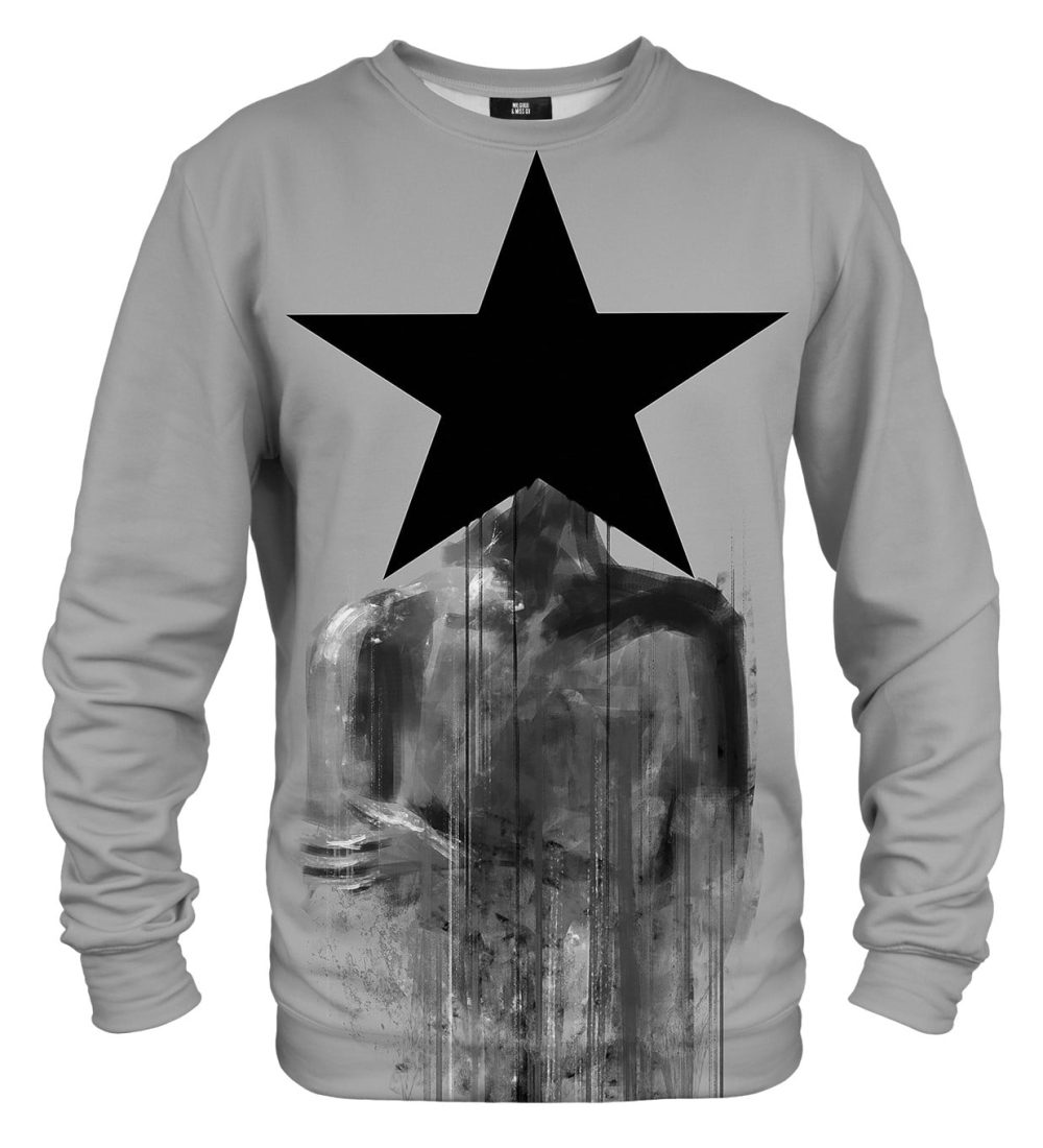 Black Star cotton sweater
