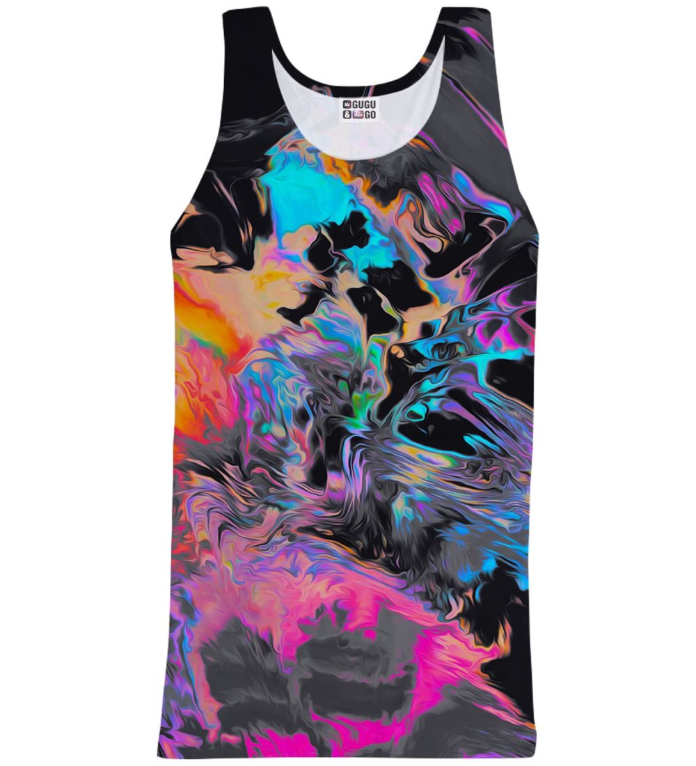Space colours tank-top