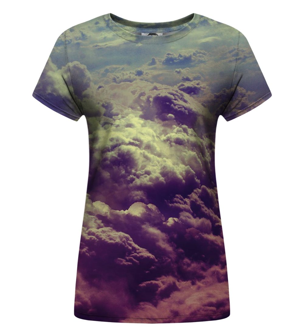 clouds women t-shirt