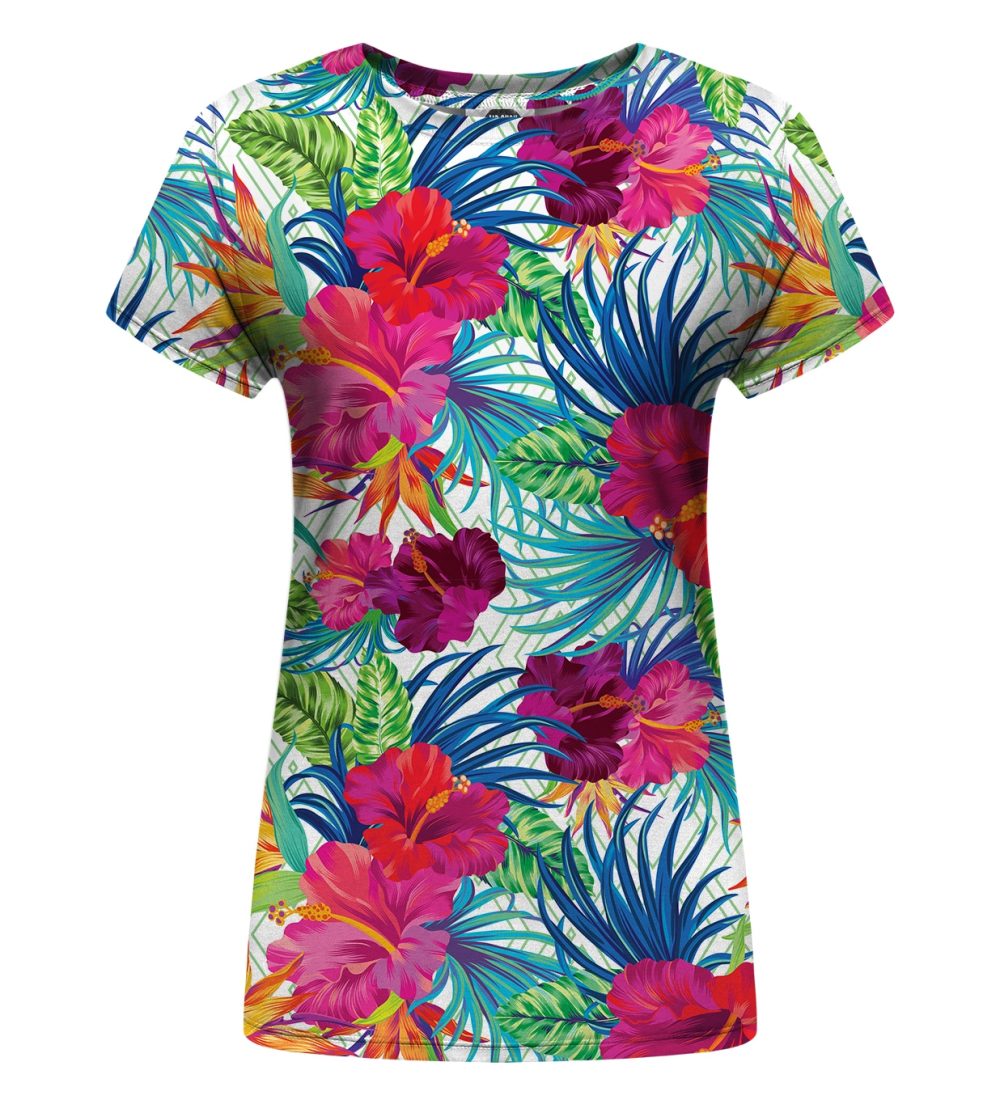 Jungle Flowers Womens t-shirt