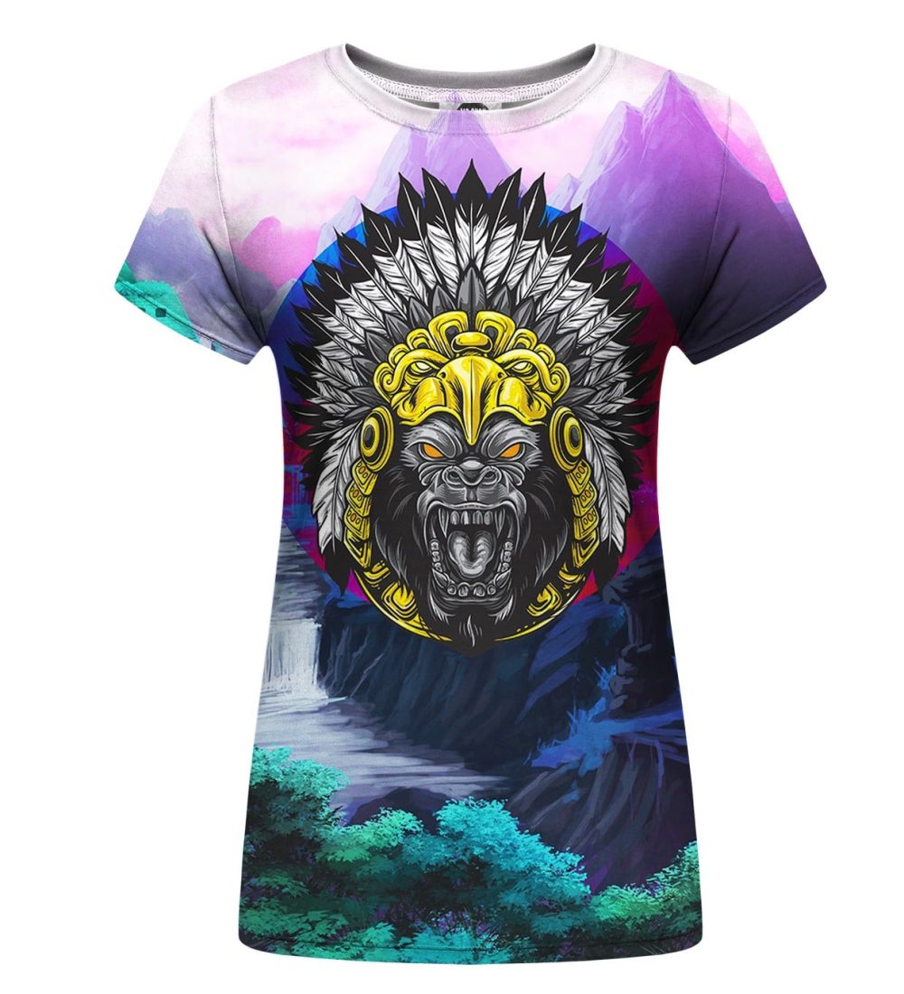 aztec king womens t-shirt