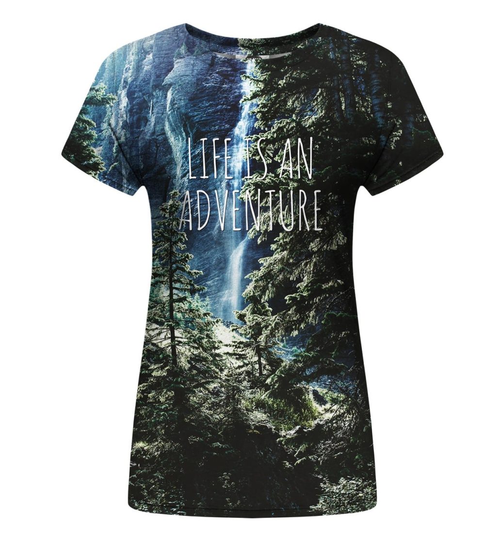 adventure womens t-shirt