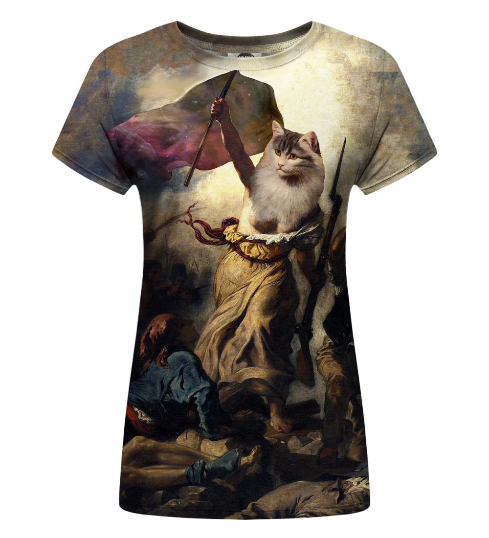 cat revolution womens t-shirt