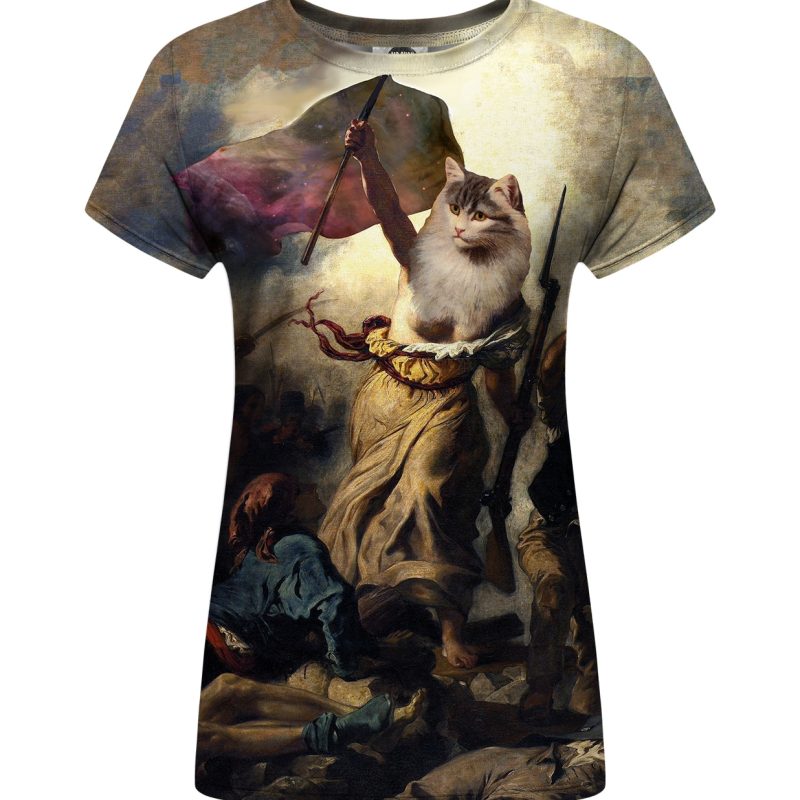 cat revolution womens t-shirt