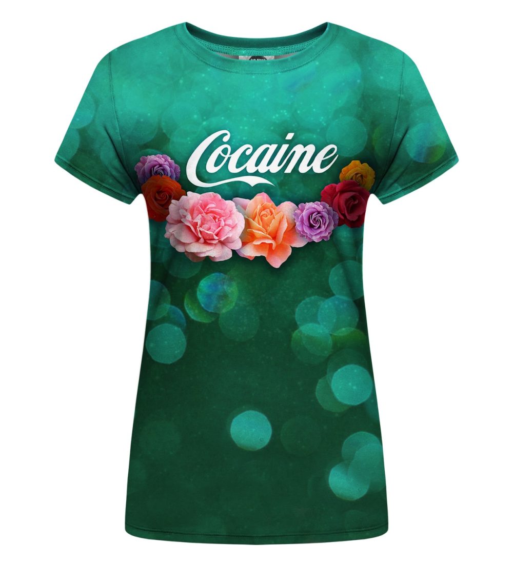 Cocaine Womens t-shirt