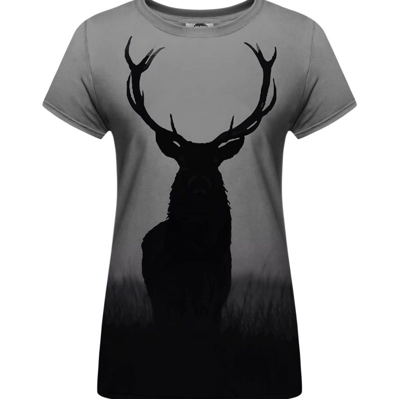 Wild deer Womens t-shirt