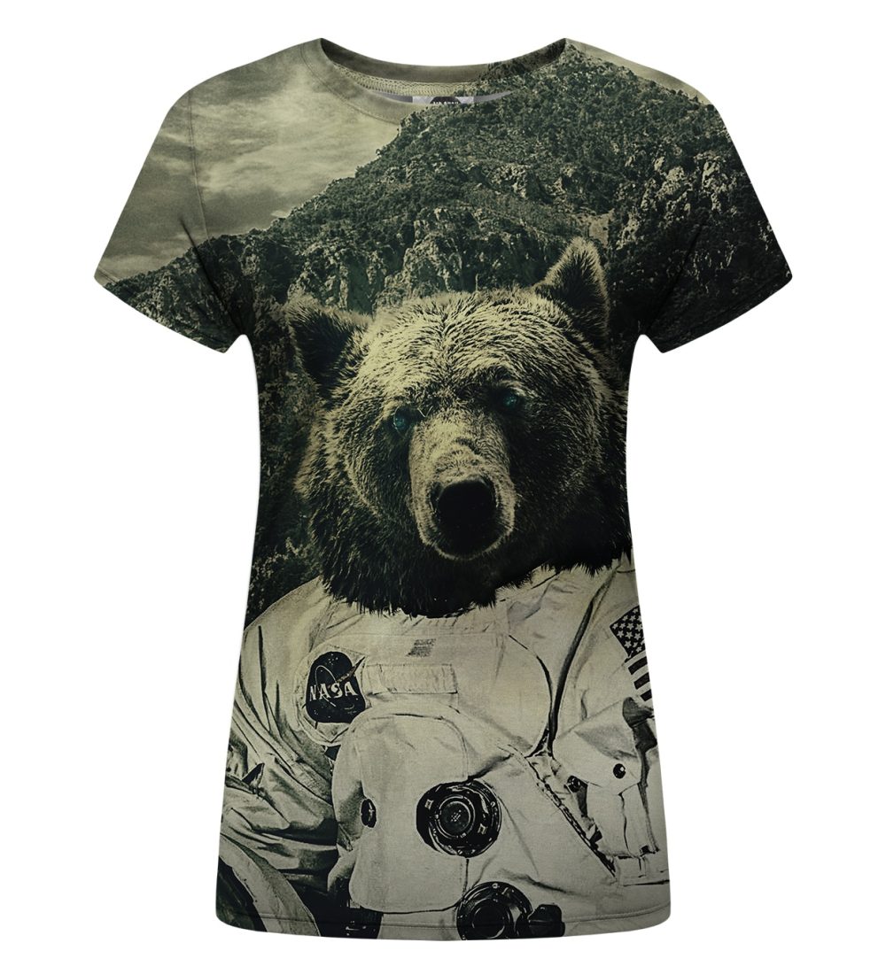 Nasa Bear Womens t-shirt