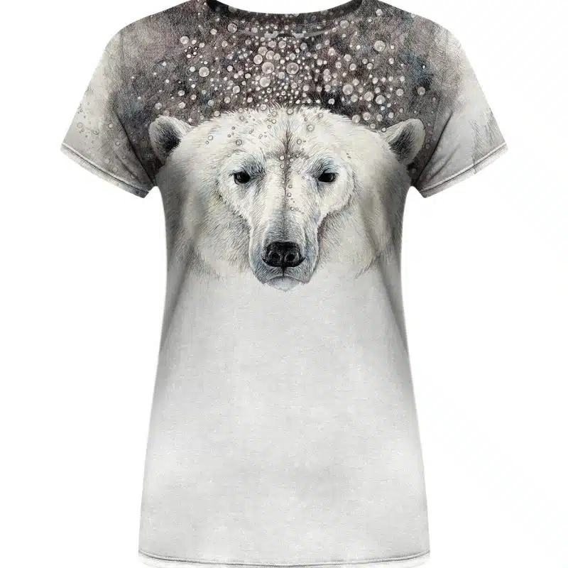 Bubble Bear Womens t-shirt