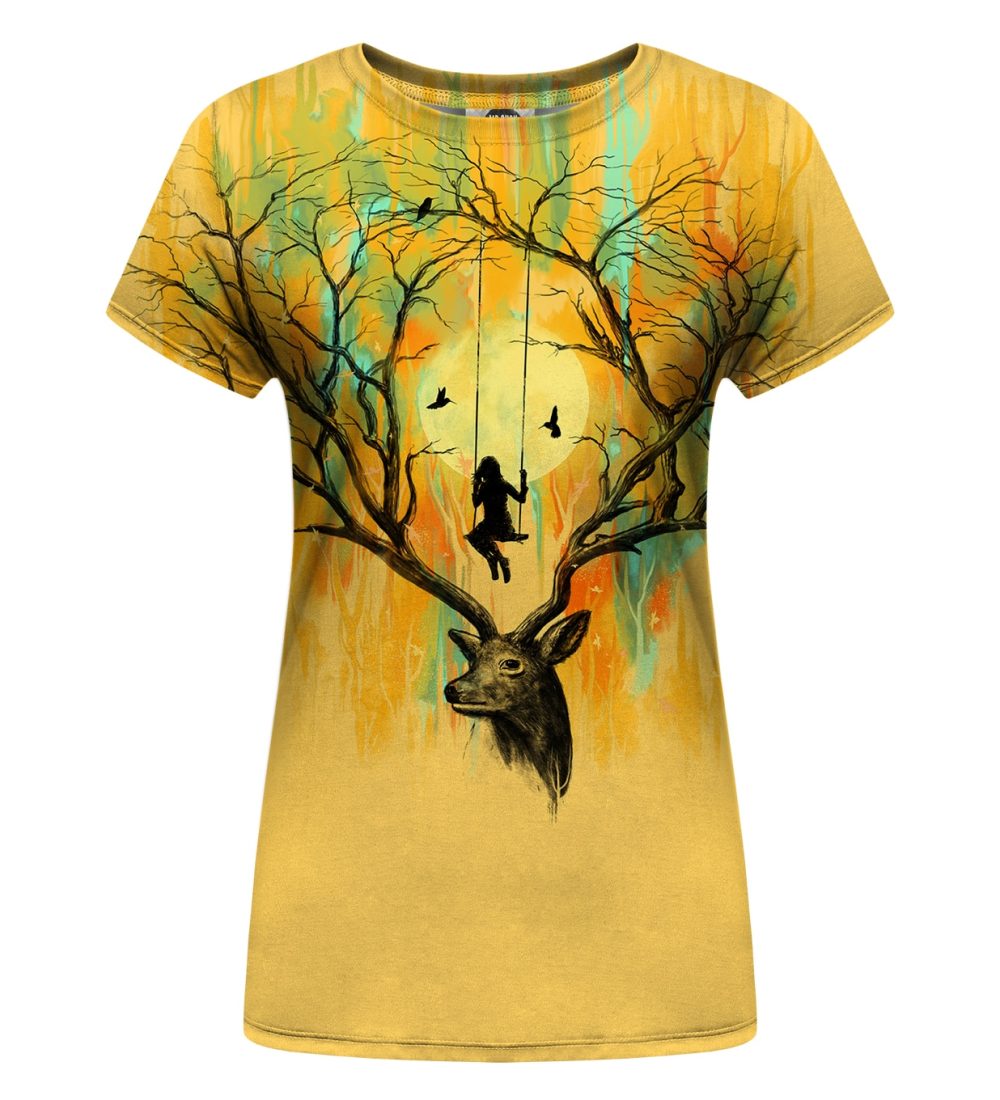 Deer Fantasies Womens T-Shirt